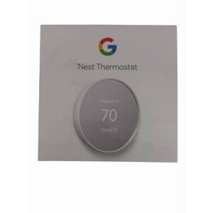 Google Nest Smart Thermostat, Snow - GA01334-US